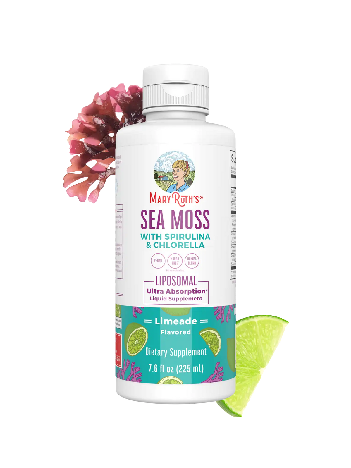 Sea Moss with Spirulina and Chlorella Liposomal